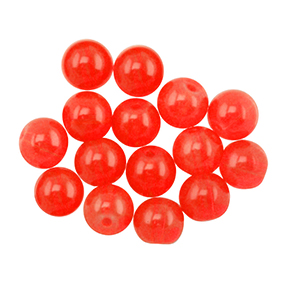 PE Plastic Stoppers Round Drill Fishing Cross Beads Double Pearl Floats  Balls