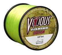 Vicious Fishing Catfish Hi-Vis Yellow Mono - 30LB, 400 Yards : :  Sports & Outdoors