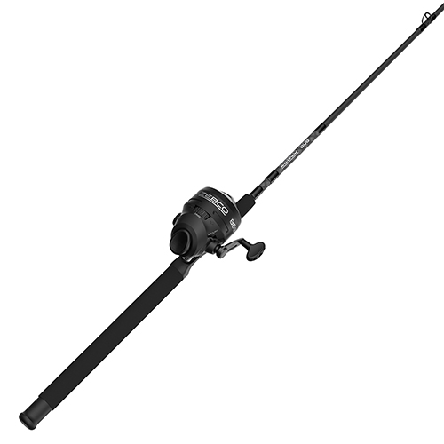 Zebco 33 BLACK Spin Cast Reel With Line See Pictures For Details