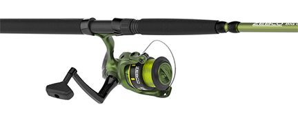 Zebco Big Cat 60 8' Hvy 2pc Spinning Combo